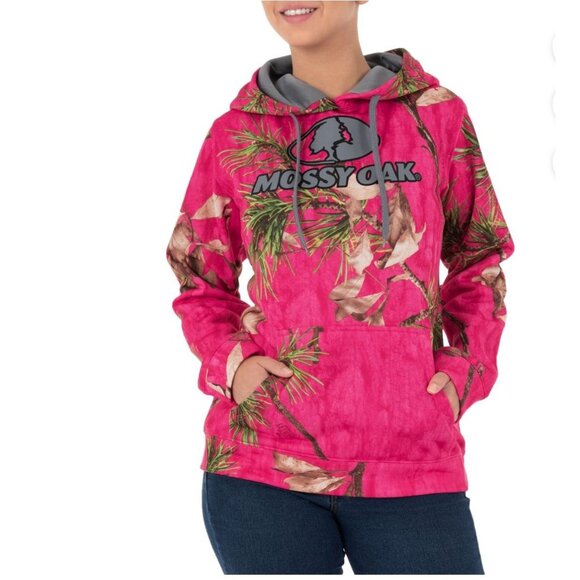 Mossy Oak Tops - Mossy Oak Women's Camouflage Performance Pullover Hoodie - NWT